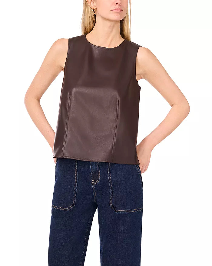 Leather Tank Top