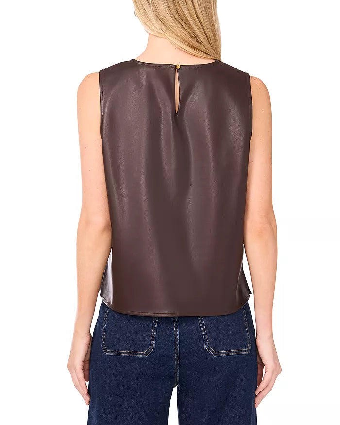 Leather Tank Top