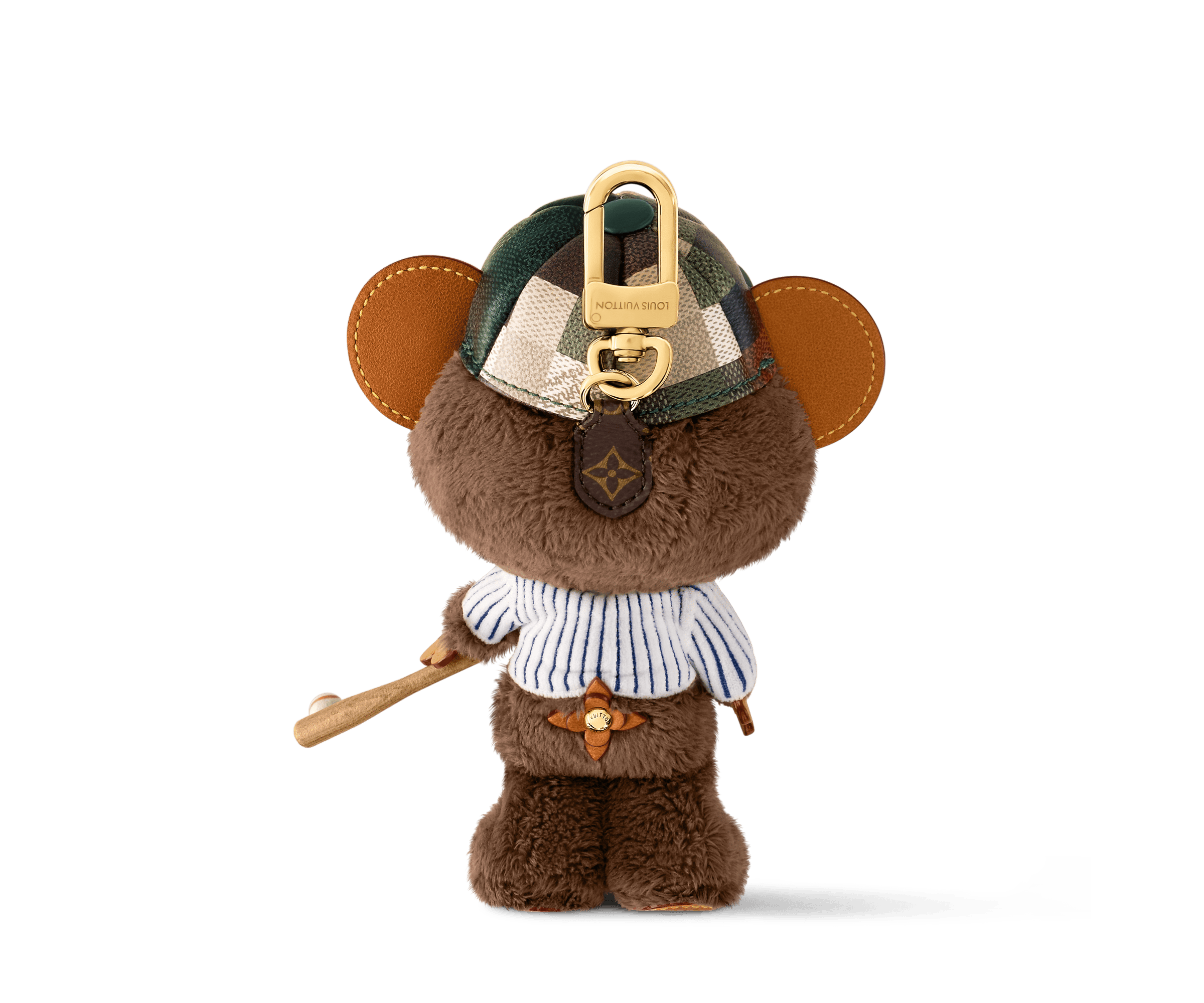 LV Louis Bear Bag Charm