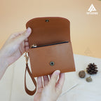 Mellow Wallet Epsom Leather Craft Stitching