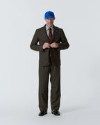 Peak Lapel Single-Breasted Jacket
