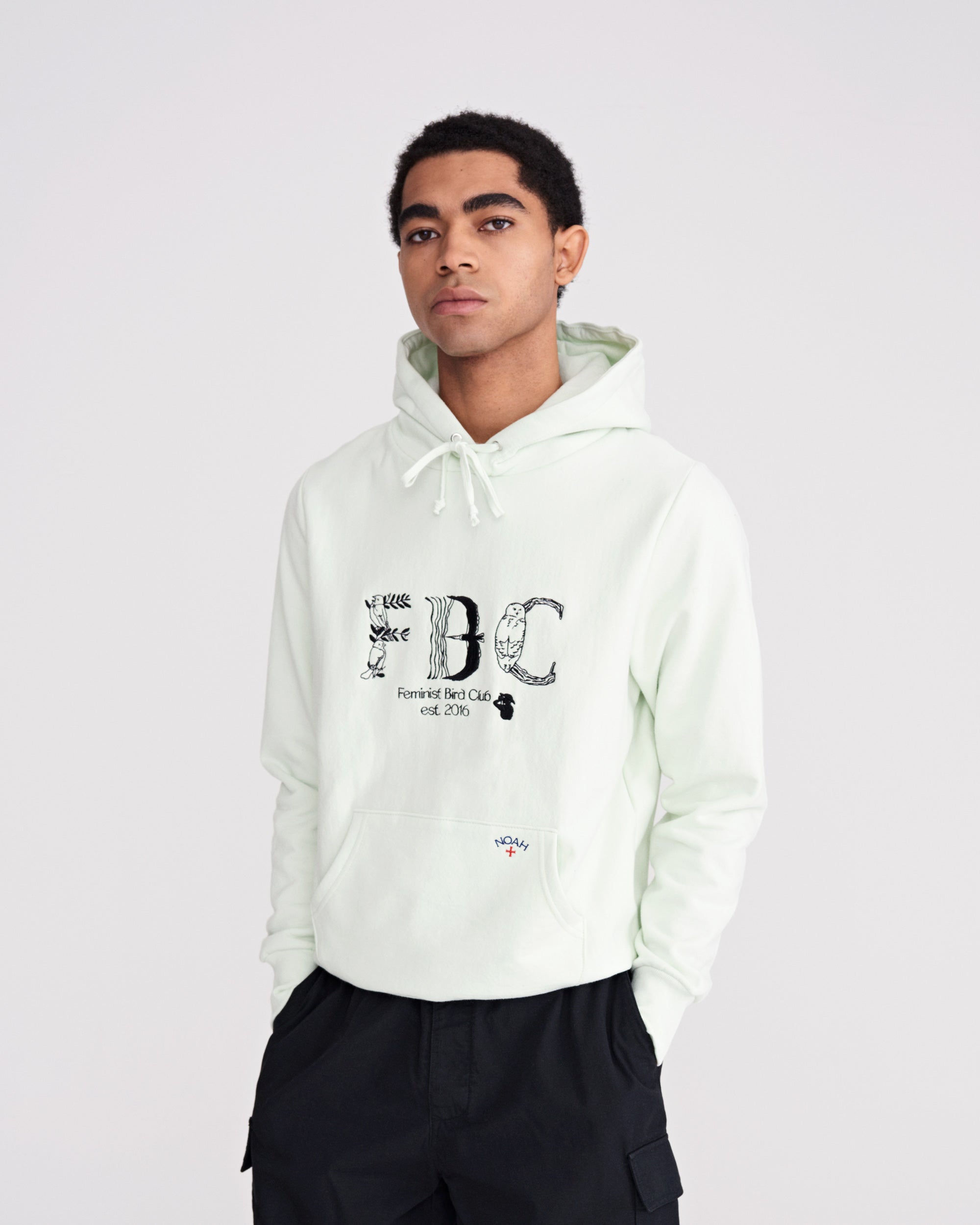 Noah x Feminist Bird Club Lightweight Hoodie