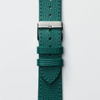 Epsom Leather Apple Watch Band - Forest Green