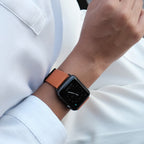 Epsom Leather Apple Watch Band handmade leather goods by TOP Leather handmade