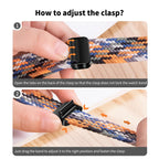 Magnetic Nylon Braided sport Bracelet Correa Galaxy Watch 7 Ultra Band