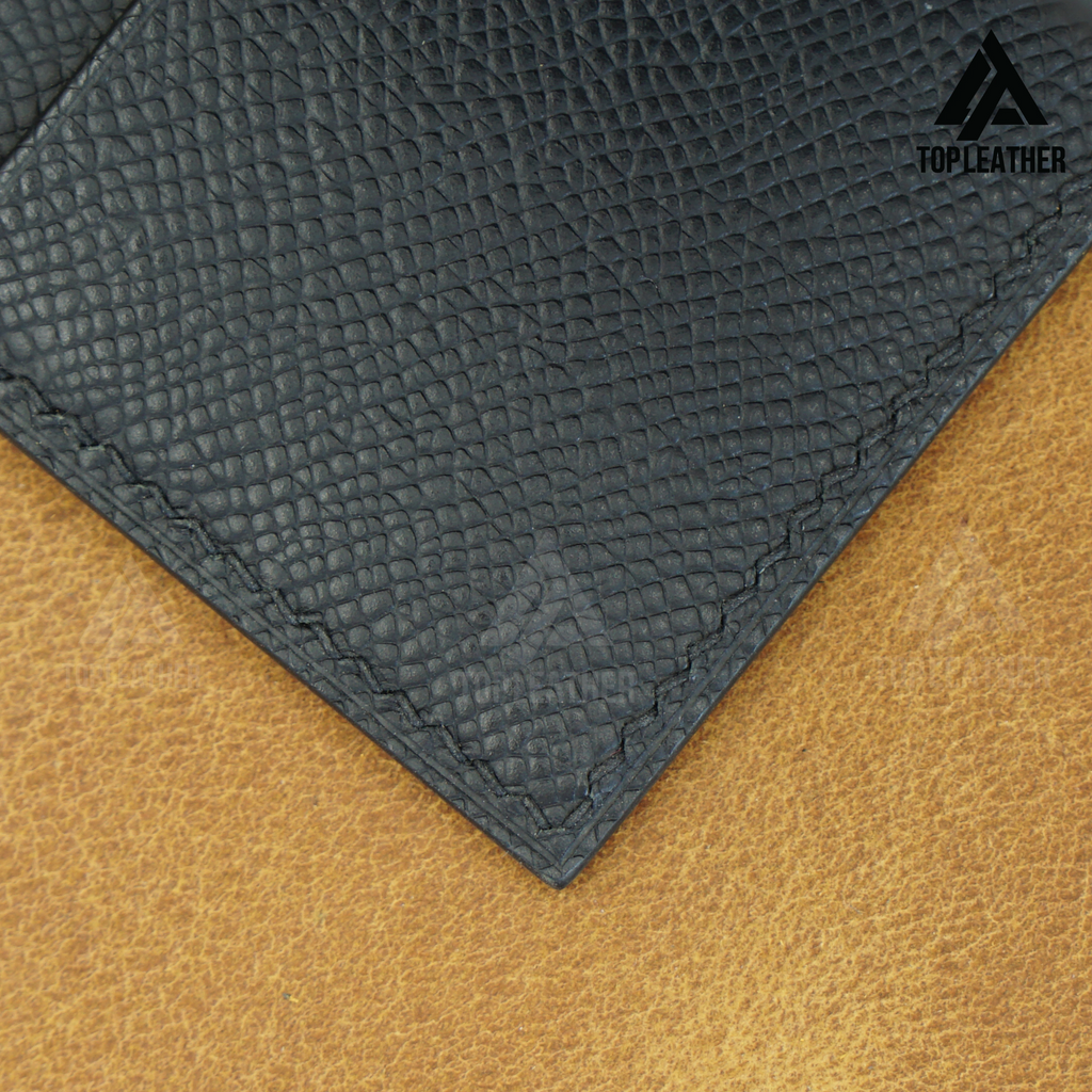 Epsom Leather Wallet - Black