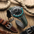 Classic Highley Genuine Leather Watch Strap - Reef