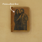 Personalized Photo Card Wallet