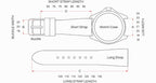 Alligator Leather Watch Strap/Cognac Leather Strap Watch/Quick Release Watch Strap/Leather Handmade Watch Strap/Custom Leather Watch Band