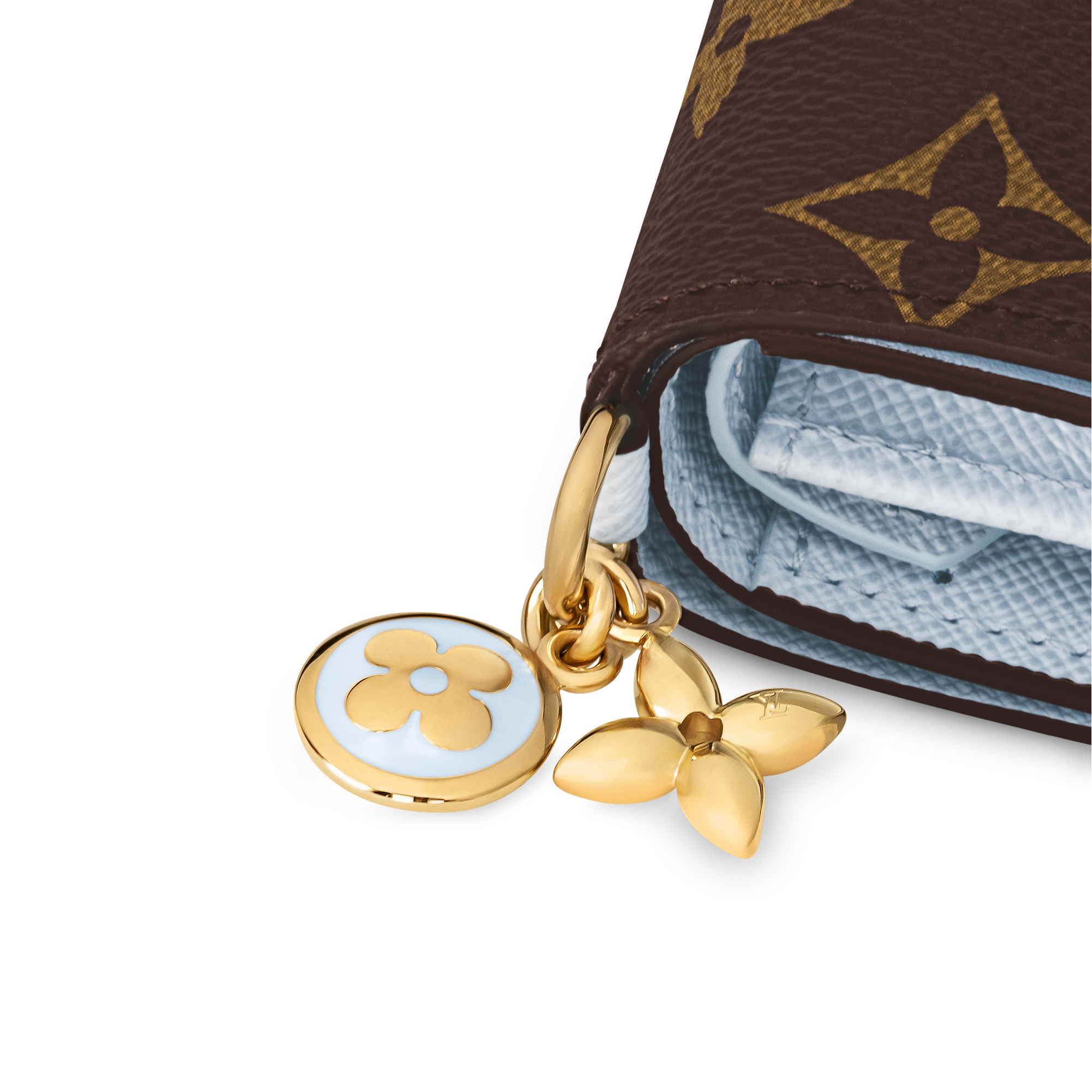 LV Charms Pocket Wallet