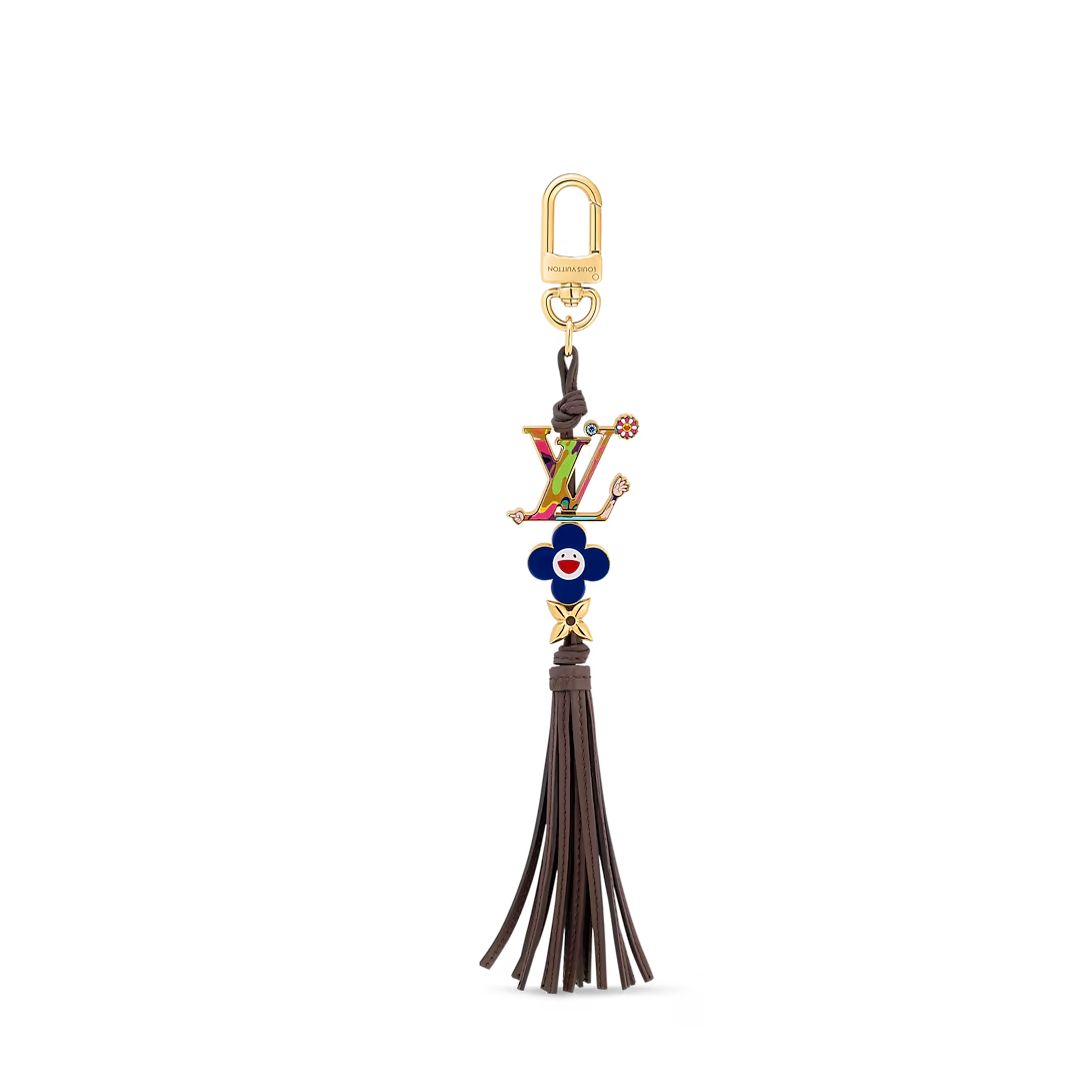 LV X TM LV Bloom Superflat Key Holder