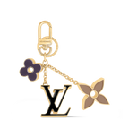 Fleur de Monogram Bag Charm