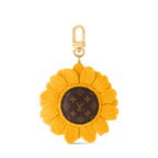 Sunflower Crochet Bag Charm