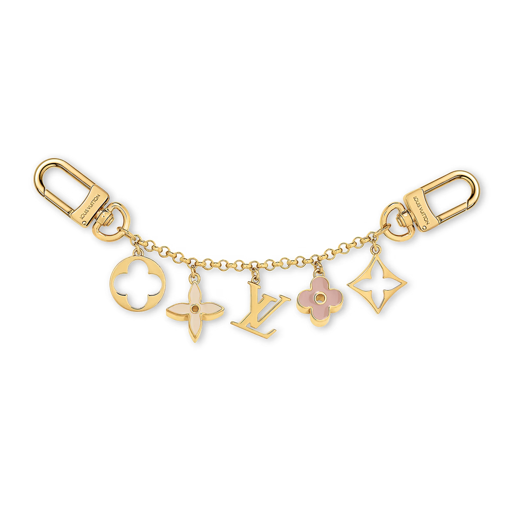Fleur de Monogram Bag Charm