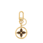 Puzzle Flower Monogram Keyring