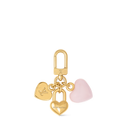 Micro Charms LV Heart Key Holder