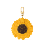 Sunflower Crochet Bag Charm