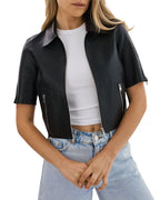 Reversible Leather Jacket