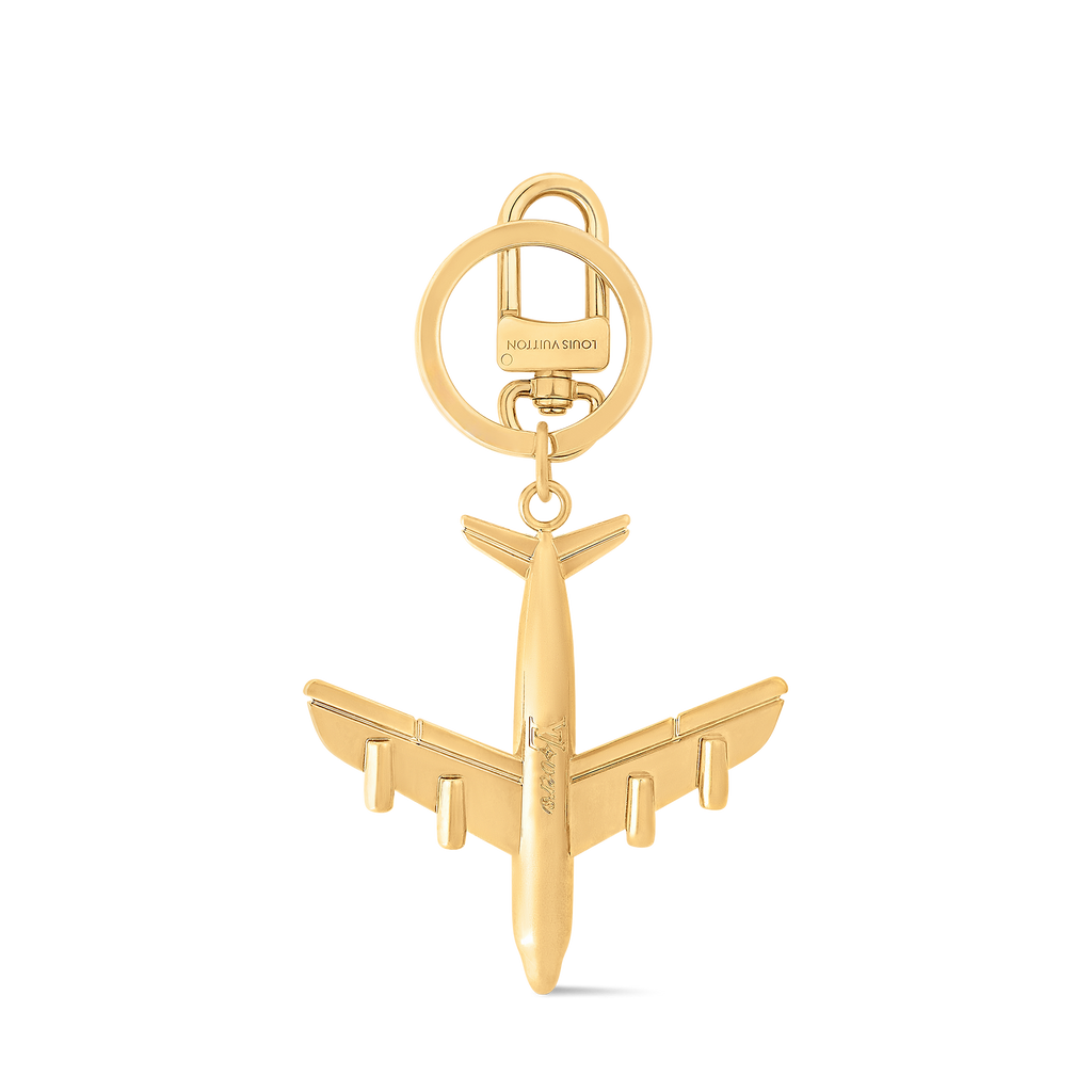 LV Plane Key Holder and Bag Charm