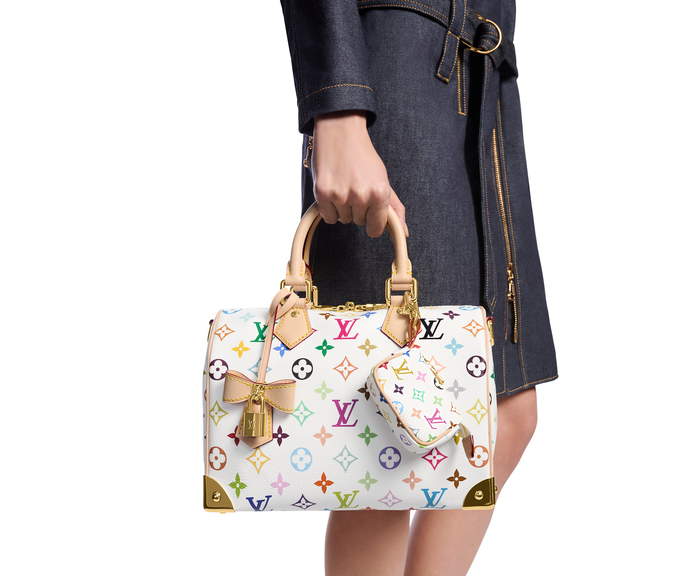 LV x TM Micro Pochette Monogram Bag Charm