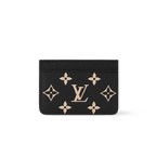 Bicolor Monogram Empreinte Leather Card Holder