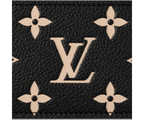 Bicolor Monogram Empreinte Leather Card Holder