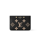 Bicolor Monogram Empreinte Leather Card Holder