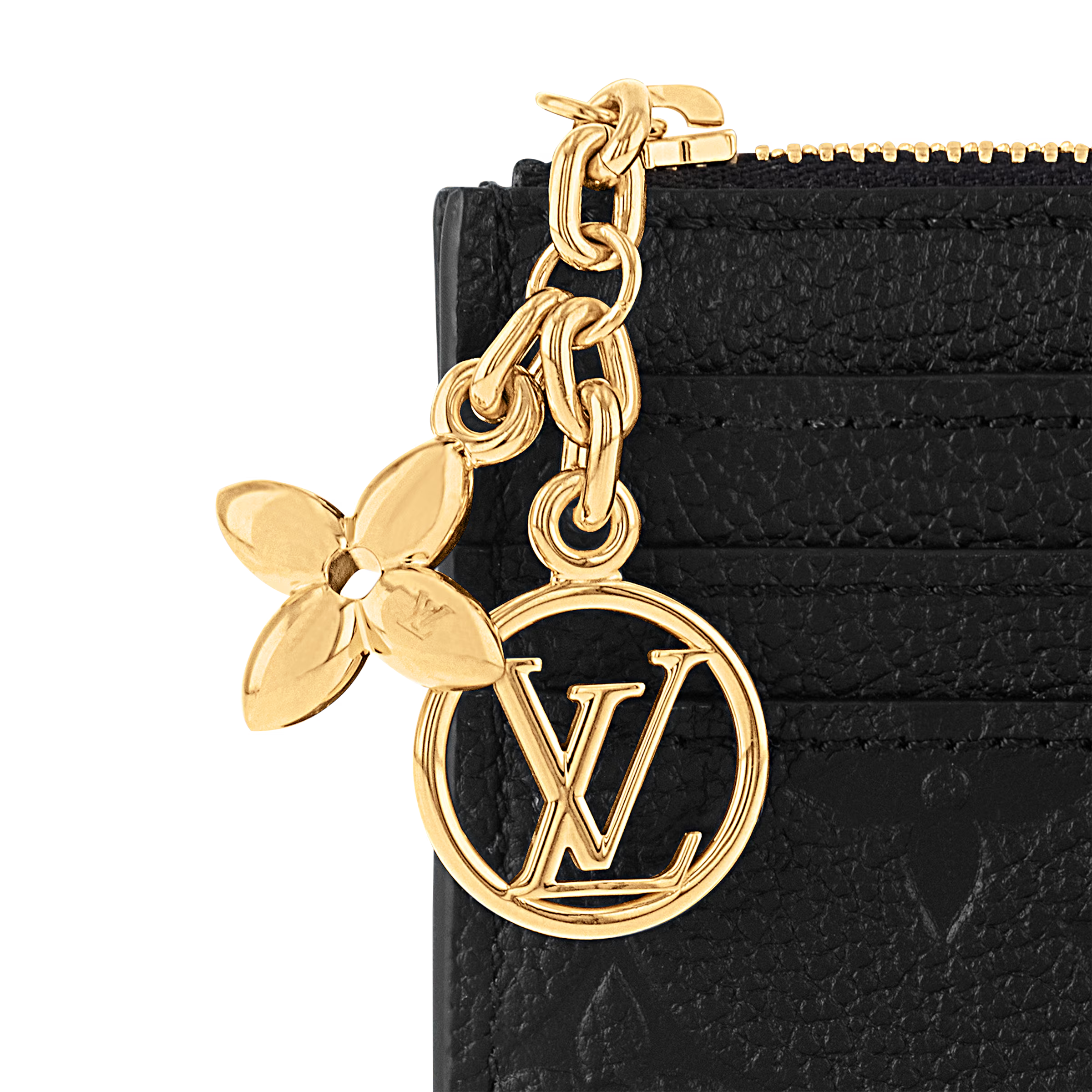 Flora Monogram Card Holder
