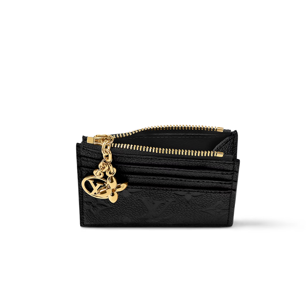 Flora Monogram Card Holder