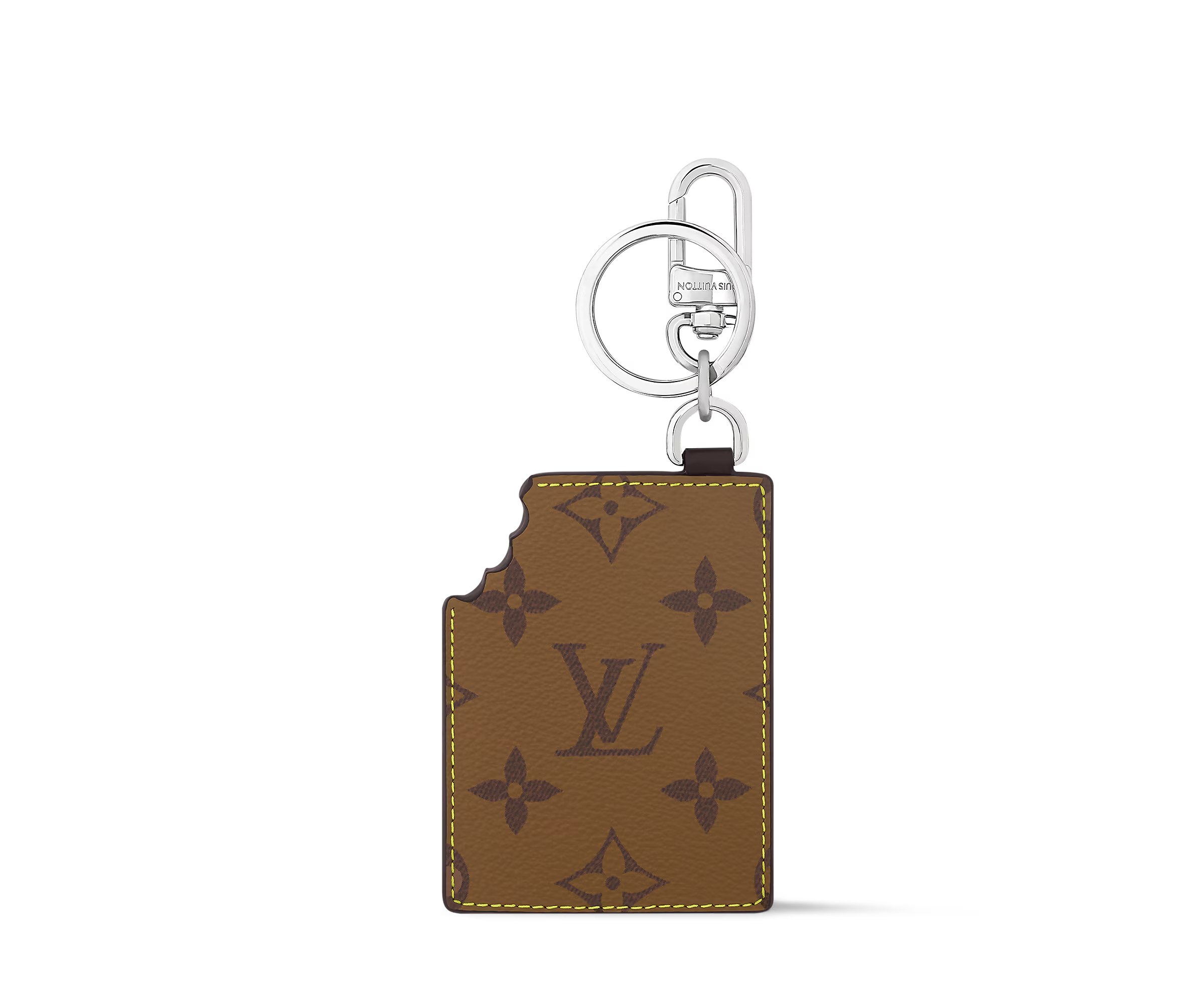 LV Chocolate Bar Key Holder and Bag Charm