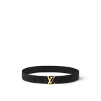 LV Initiales 40mm Reversible Crocodile Leather Belt
