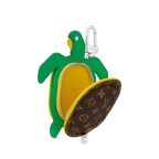 LV Turtle Pouch Bag Charm