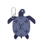 LV Turtle Pouch Bag Charm