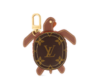 LV Turtle Pouch Bag Charm