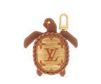 LV Turtle Pouch Bag Charm