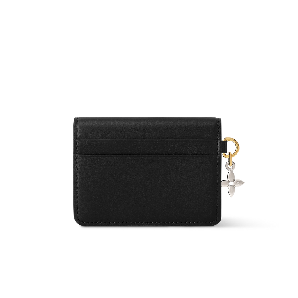 Tiny Recto Verso Card Holder LV Bloom