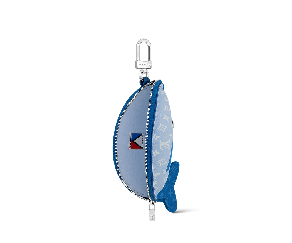 Whale Pouch Bag Charm