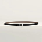 Mini 5382 belt buckle & Reversible leather strap 13 mm