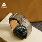 Epsom Leather Apple Watch Bands Series 3 4 5 6 7 8 9 ultra from 38mm to 49mm