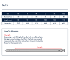 Metal Tip Belt