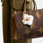 Vivienne Fur Bag Charm